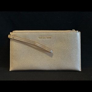 Michael Kors Gold Wristlet